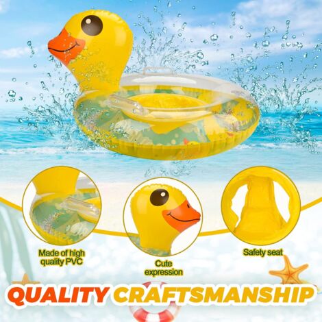 Flotteur de natation Tube tubes de natation anneaux anneau de bain animal piscine gonflable flotte bébé paon dessin animé-90 cm