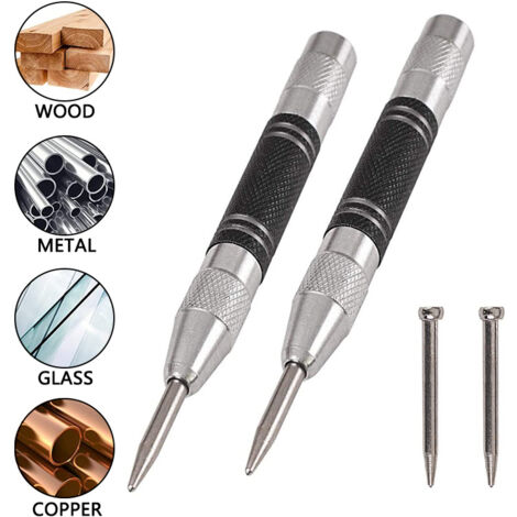 Poinçon Central Automatique General Tools 31062 – Lot De 3, Neuf (emballage Ouvert)