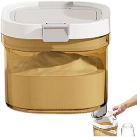 Boîte à Lait en Poudre pour Bébé - Boîte de Stockage pour Lait en Poudre Scellée Récipient Alimentaire Empilable avec Cuillère pour Voyage Cuisine Nourrisson Réfrigérateur (1/5)