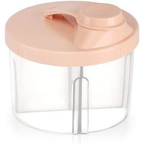 Distributeur De Lait En Poudre, Boîte Doseuse Lait En Poudre À 4 Compartiments, Distributeur De Lait Distributeur De Lait En Poudre Pour Bébé Portable, Récipient De Nourriture Extérieur (1/5)