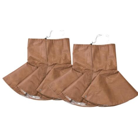 2 PCS couverture végétale cryoprotection protection Palm root Protector Pack hiver temps froid gel couverture hiver tronc d'arbre soin des racines, brun (1/2)