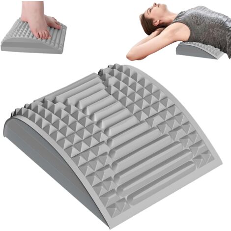 Étireur De Dos Pour Soulagement De La Douleur Lombaire, Planche De Craquement De Dos, Masseur De Dos Multi-Niveaux Dispositif D'Étirement Lombaire, Colonne Vertébrale Et Dos Pour Décompressions