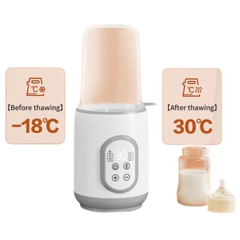 Chauffe-Biberon, Réchauffe les Aliments pour Bébé en Quelques Minutes, Facile à Utiliser, Contrôle Précis de la Température, Arrêt Automatique, pour tous les Biberons (1/5)