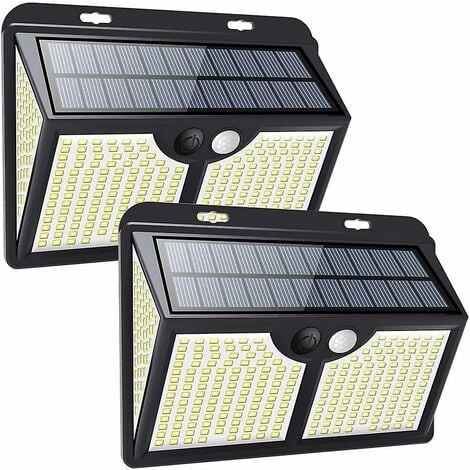 Eclairage solaire LED IP64 automatique en aluminium à 42,90€