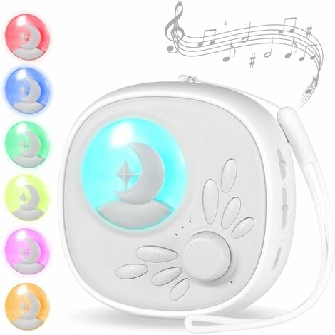 Machine à bruit blanc pour bébé, machine à bruit portable pour bébé avec 27  sons apaisants