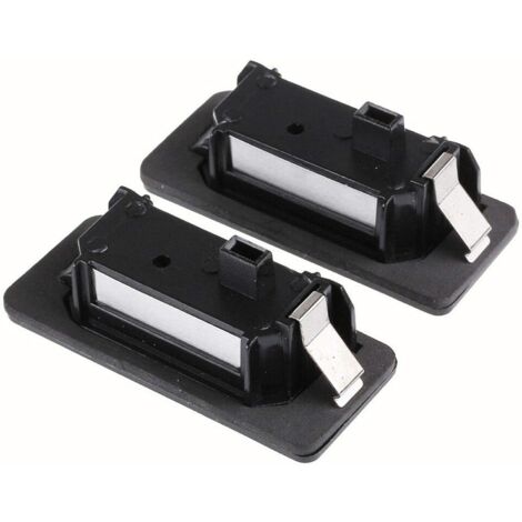 Éclairage LED Plaque Immatriculation Pour Audi - Blanc Xénon 6000K, Sans Erreur, Compatible A4, A6, A8, Q7, RS Modèles