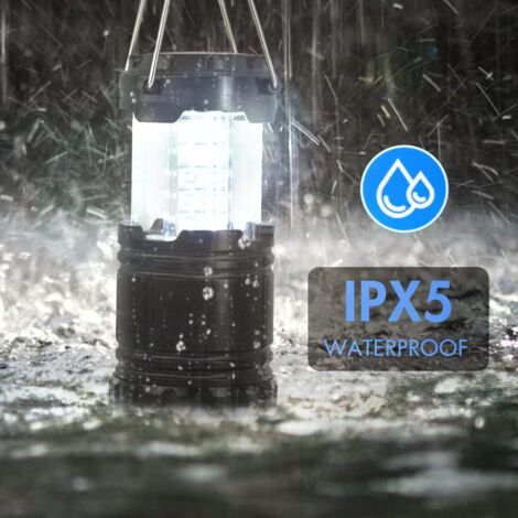 Lampe Camping LED Etanche Et Rechargeable Via USB - Camping Et Bivouac