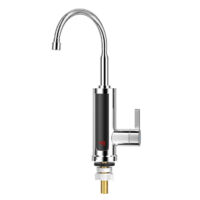 Robinet de chauffe - eau instantané, Robinet électrique avec chauffe - eau instantané, robinet de chauffe - eau instantané à LED rotatif à 360 °, Robinet électrique 220V 3000w