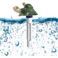 Thermomètre De Piscine Flottant, Thermomètre d'eau Flottant, Thermomètre De Piscine, Thermomètre d'eau De Tortue pour Bains À Remous Étangs Baignoire Piscine