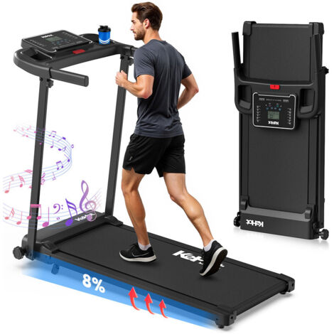 ROBORE Laufband U18 klappbares Laufband bis 10 km/h, 2,75 PS bürstenloser Motor, 3 Stufen, 150 ROBORE Laufband U18 klappbares Laufband bis 10 km/h, 2,75 PS bürstenloser Motor, 3 Stufen, 150