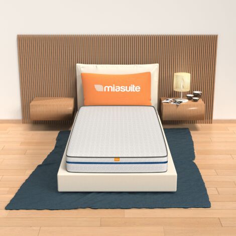 Matelas 90x190 Mousse à Mémoire de Forme, hauteur 22 cm Easy (1/5)