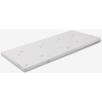 Surmatelas 80x190 en MemoryFoam - haut de 8 cm, déhoussable, tissu AloeVera Topper H8