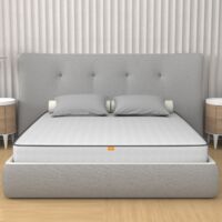 Miasuite – Matelas pliable 80x190 cm – Hauteur 10 cm – Mousse haute résilience – Orthopédique – Pour lits pliants et canapés-lits