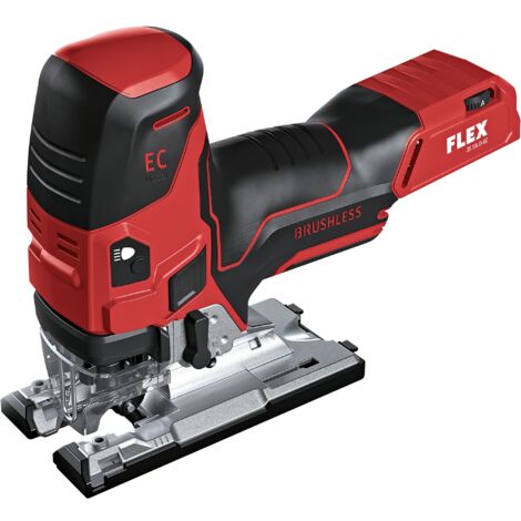 Seghetto alternativo a batteria Flex JS 18.0-EC C senza batteria e caricabatterie in scatola