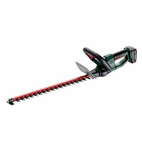 Tagliasiepi a batteria 18 V HS 18 LTX 55 2x2,0 Ah Li-Power, SC 30 Metabo