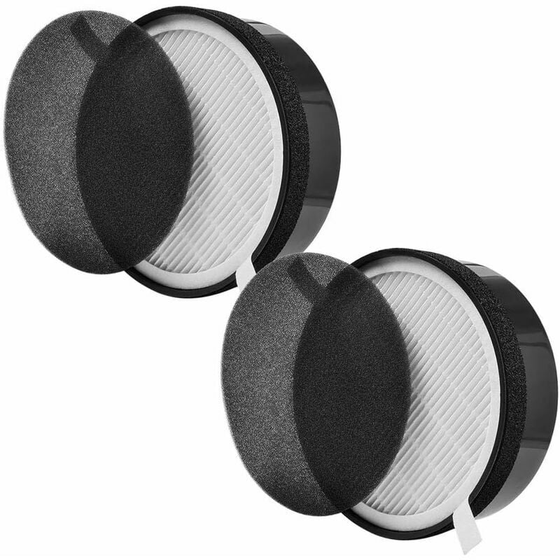 Keepow 2 Pack Replacement Filters for Levoit LV-H132 True HEPA