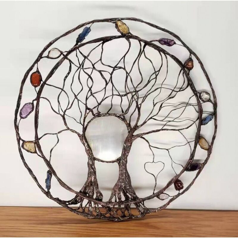 Tree Of Life Metal Wall Art, Colorful Tree Of Life Art Wall Decor