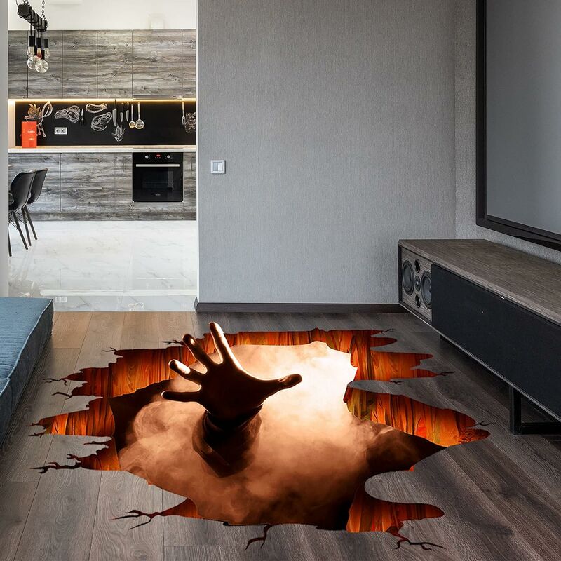  Halloween Wall Decor 3d Ghost Hand Floor Wall Ceiling