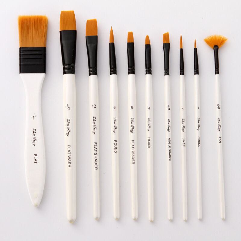 Pcs Paint Brushes, Six Sizes Artist Paint Brush Set Art Paint Brush Oil Painting  Acrylic Paint Brush, Paint Brushes Set Paint Brush