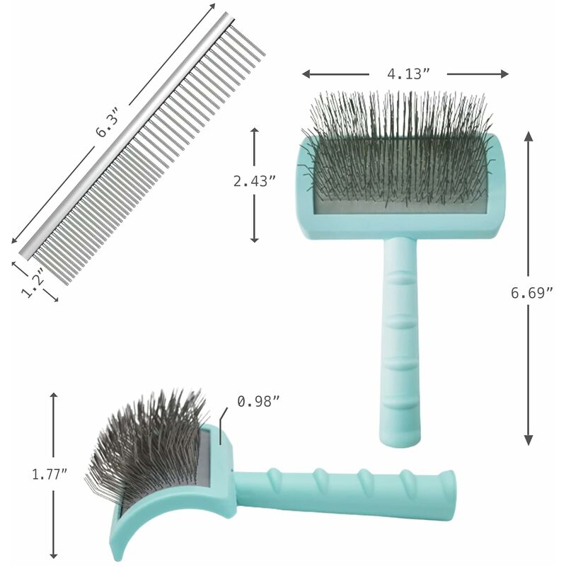 Hair Brush and Comb Cleaner with Metal Wire Rake for Hair Dust Lint Removal  : Health & Household 