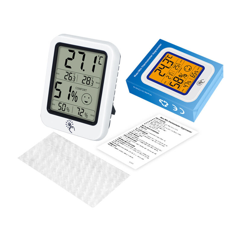 Room Thermometer Digital Indoor Hygrometer Thermometer, Mini Temperature  Monitor And Hygrometer For Home Office Air Comfort, Max/min Records