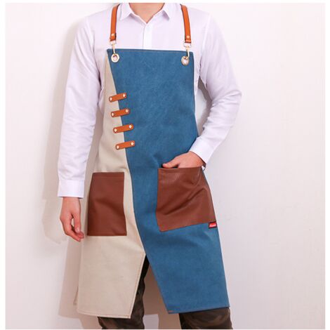 3 piece apron for women. artist apron. cooking apron. Handmade apron.  gardening apron