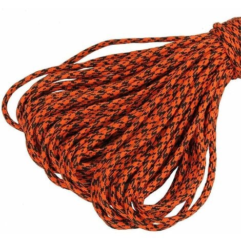 Nylon cord for braiding, red, 1.5-2mm, 2m