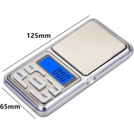 Precision Scales, 500g 0.01g, Pocket Scale, Jewelry Scale, Tare Function,  For Kitchen, Coffee, Drug