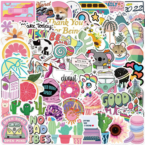 Laptop Sticker Teen Girls, Girl Laptop Sticker Pack