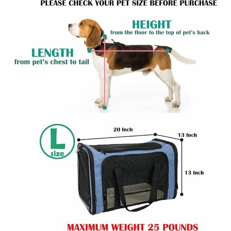 Dog purse hotsell 15 lbs