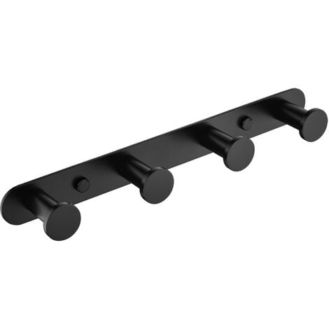 Matte Black Modern Garment Rack