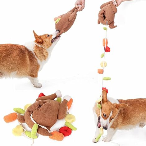 1pc Carrot Design Plush Pet Training Toy For Dog For Playing
