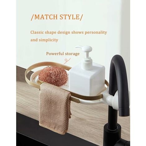 1pc Bathroom Organizer, Shower Caddy, Shampoo Holder, Storage Rack,  Suitable For Kitchen & Bathroom