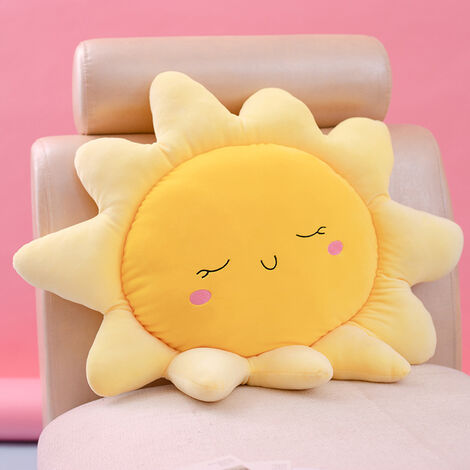 1pc Plush Flower Shaped Car Neck Pillow, Cushion, Toy