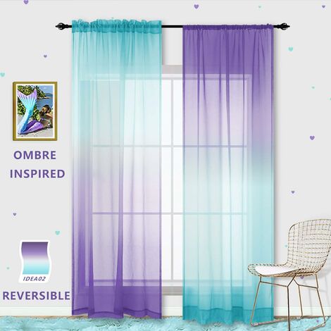  Tie Dye Curtains Galaxy Living Room Curtains Colorful