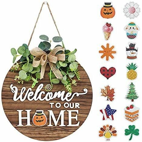 christmas welcome signs for front porch