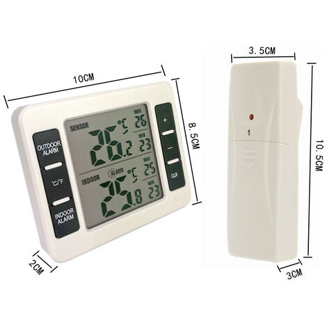 8.5'' Wireless Outdoor Weather Station