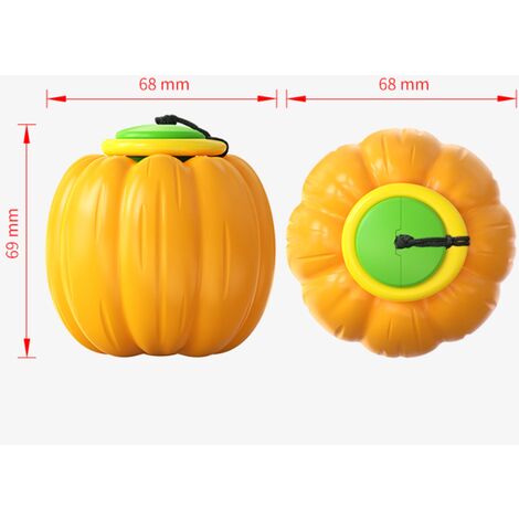 1pc Random Color Realistic Pumpkin Shaped Squeaky Toy With Sound And Tpr  Material, Vegetable Dog Toy For Small And Medium Dogs