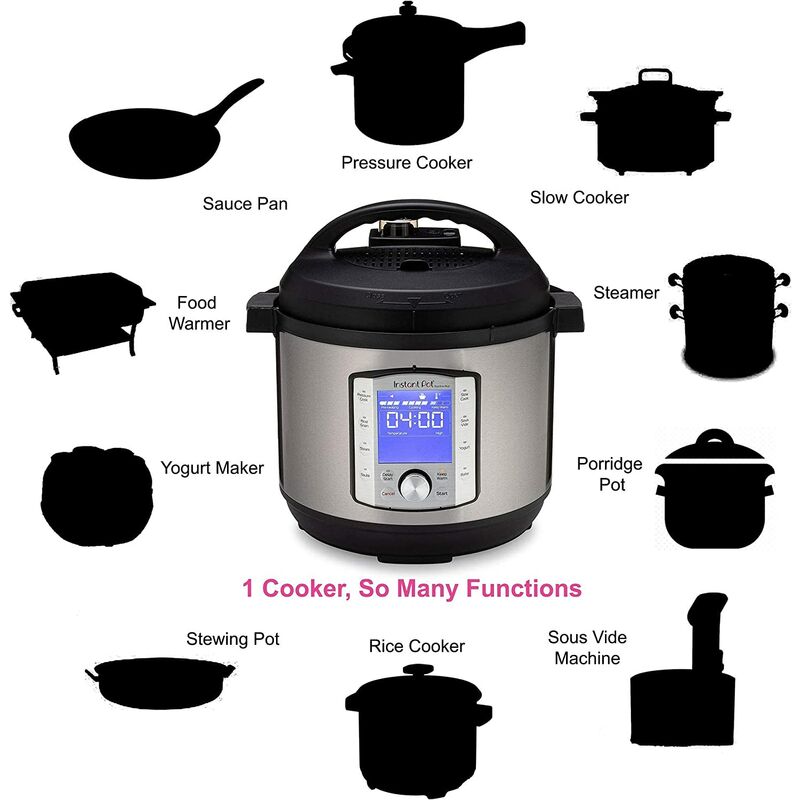 Pentola a pressione elettrica Instant Pot Duo Evo Plus 8 litri offerte  online al miglior prezzo