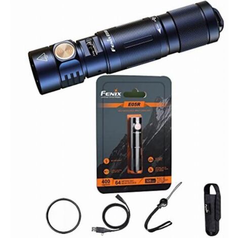 FENIX - E05 R - TORCIA TASCABILE 400 LUMEN