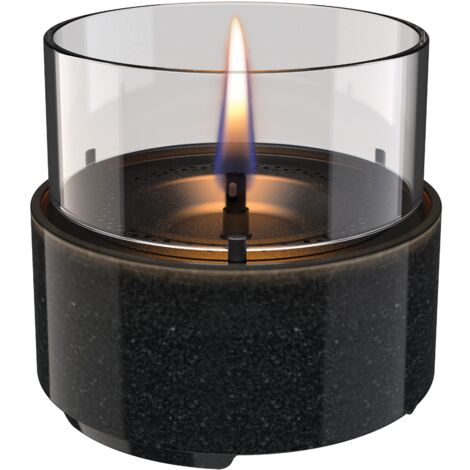 Candela Café 14 Reactive Glaze Nero da tavolo ricaricabile TenderFuel (1/2)