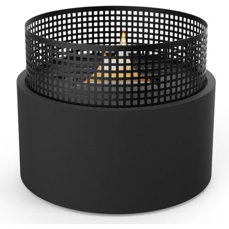 Caminetto Braciere Plettenberg Nero outdoor ricaricabile con liquido TenderFuel (1/4)