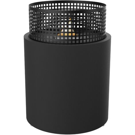 Caminetto Braciere Mossel Bay Nero outdoor ricaricabile con liquido TenderFuel (1/3)