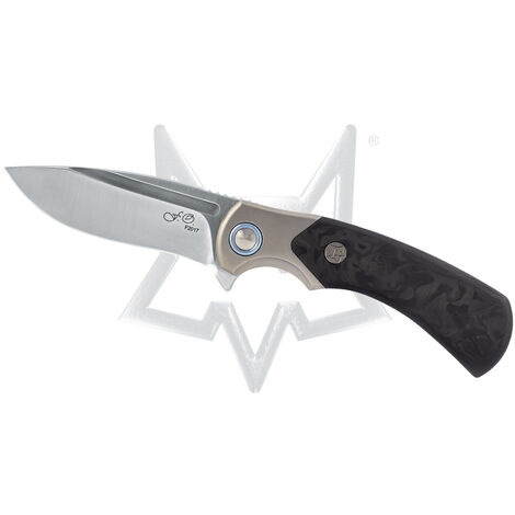 COLTELLO ANNIVERSARIO 40°1977-2017  COLTELLO MARMO. CARBONIO TIT. FRAMELOCK M390 SAT. LAMA (1/2)