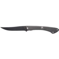 COLTELLO SERRAMANICO LAMA BRUNITA E MANICO TITANIO SCURO - BERKEL