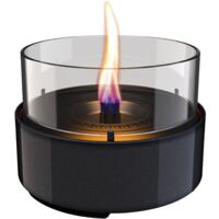 Candela Café 18 Reactive Glaze Nero da tavolo ricaricabile TenderFuel