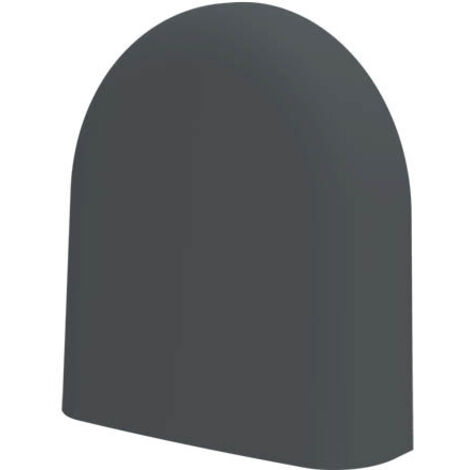 Pluggit Außenblende anthrazit Kunststoff, iconVent 160 - ICV160-EABA