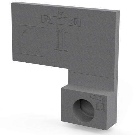 Pluggit iconVent  - Fassade Abschluss - ICVZ60FA