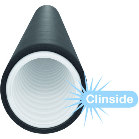 Lüftungsrohr ComfoTube Therm 90, DN90 da: 108 mm, 20 m, schw, gedämmt von Zehnder - 990328030