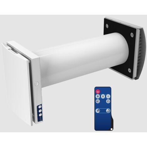 Blauberg VENTO Expert DUO A30-1 S10 W V.2 mit zweigeteiltem Wärmetauscher